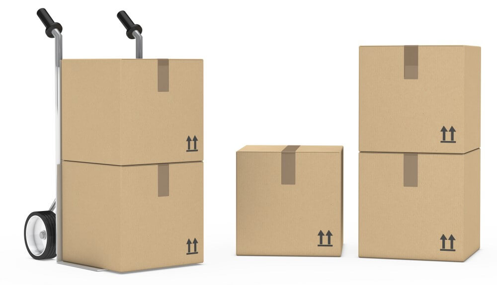 kutije na kolicima (rudlama)